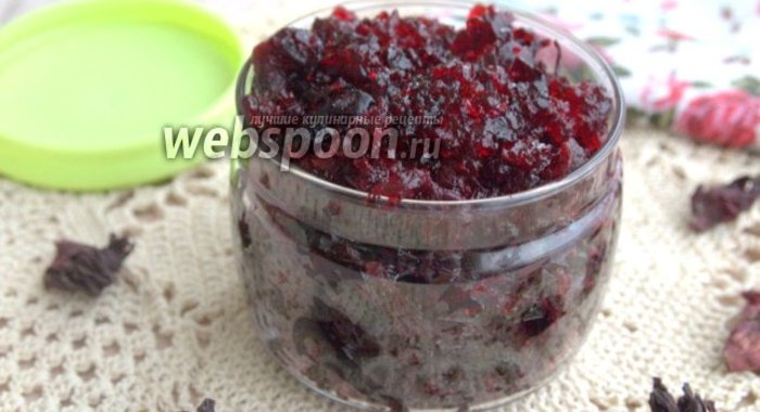 Быстрый «джем» из каркаде