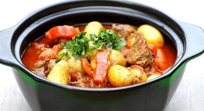 Гуляш с болгарским перцем