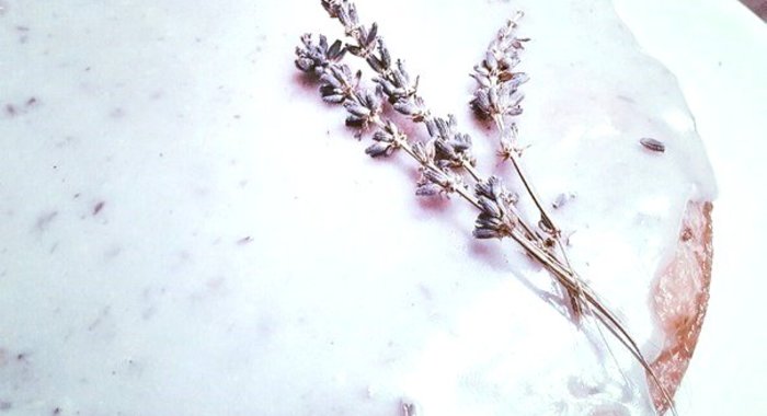 Лавандовый кекс