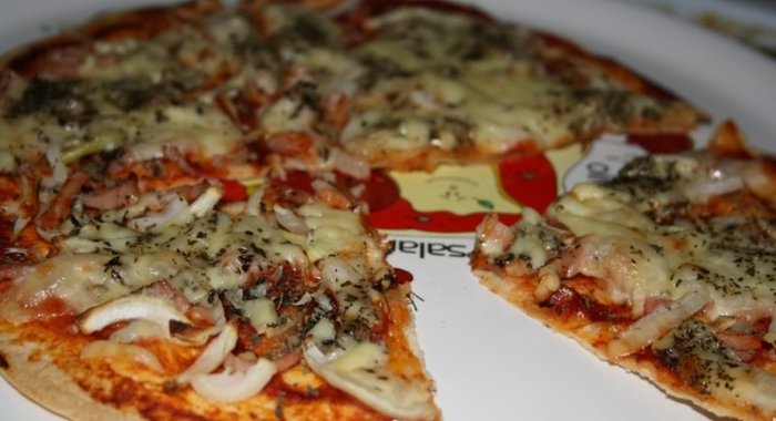 Пицца на тортилас