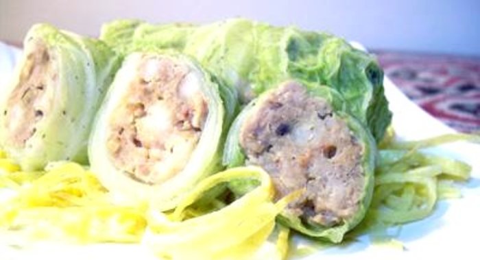 Весенние роллы с пекинской капустой