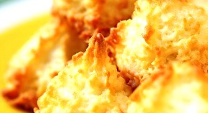 Французское кокосовое печенье