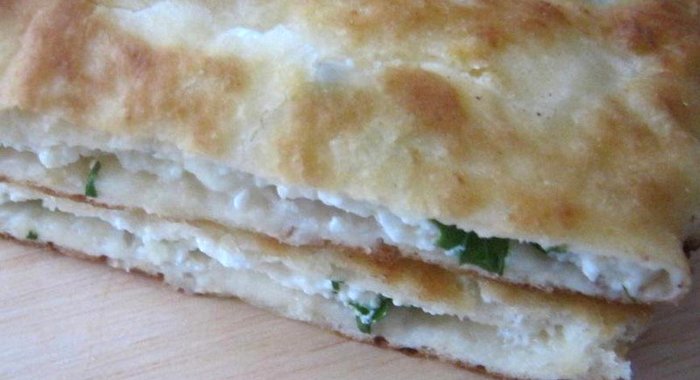 Лепешки с творогом