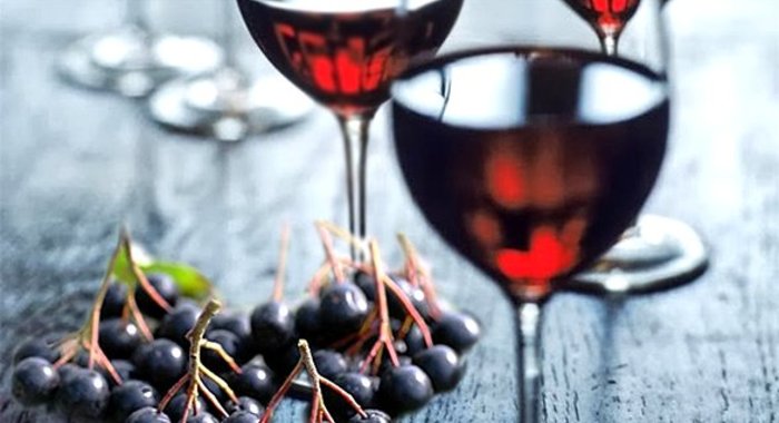 Вино из черной рябины