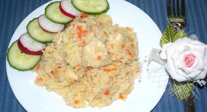 Плов без томата как в детском садике