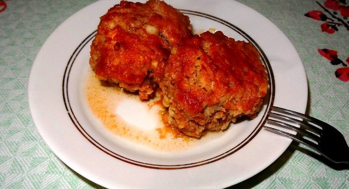 Ленивые голубцы нежные