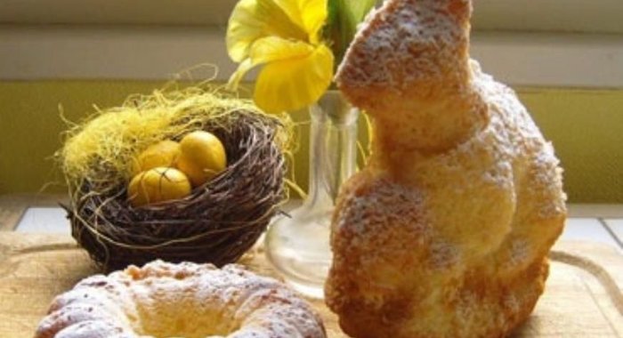 Эльзасский кулич и Пасхальный Ангел