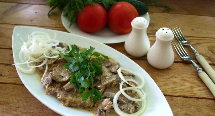 Говяжья котлета с моцареллой