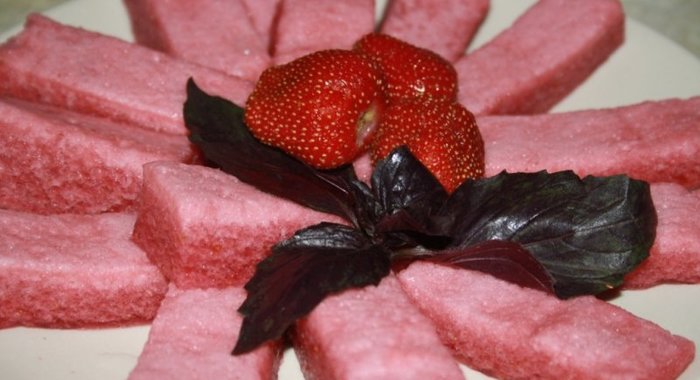 Домашняя пастила Воздушная клубничка