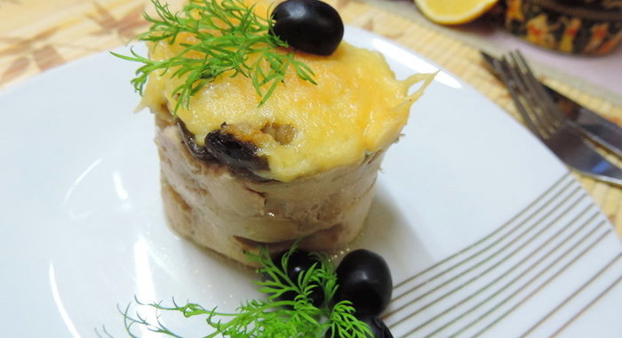 Масляный пирог с изюмом