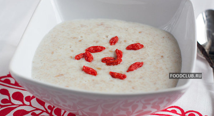 Каша из овсяных отрубей