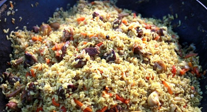 Плов в казане