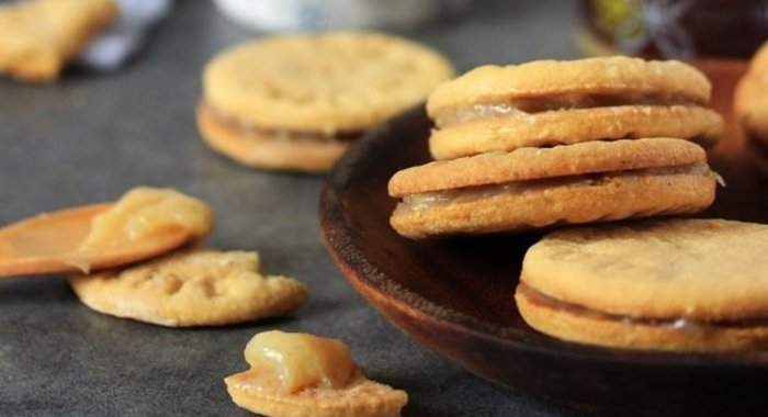 Печенье с лимонным курдом