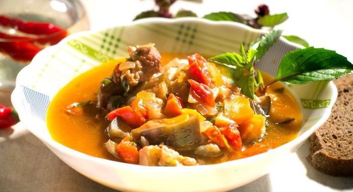 Рагу с баклажанами а‑ля итальяно