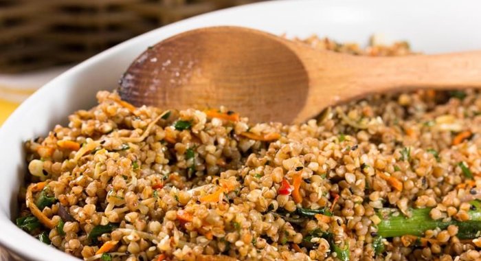 Гречка в азиатском стиле от минимаркета «Город-Сад»