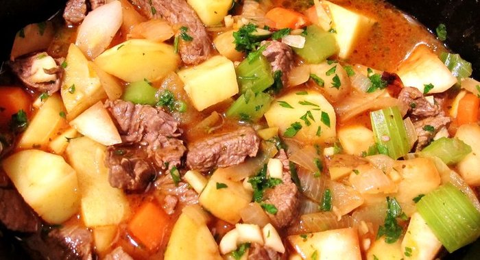 Гуляш из конины