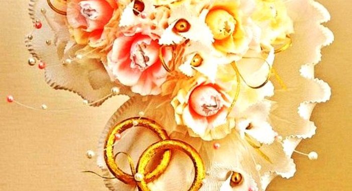 Букет из конфет с шампанским