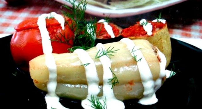 Овощи фаршированные