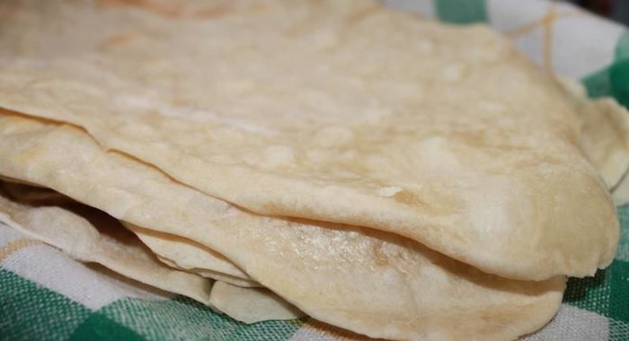 Постный лаваш