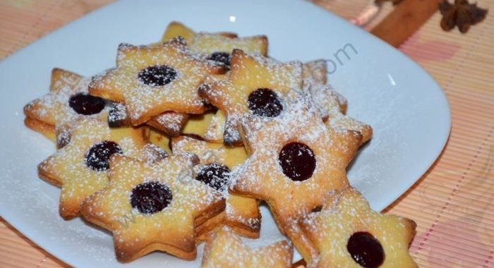 Песочное печенье Звездочки