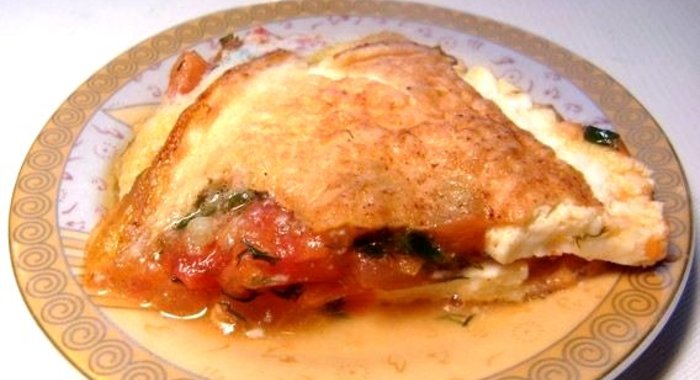 Омлет фаршированный