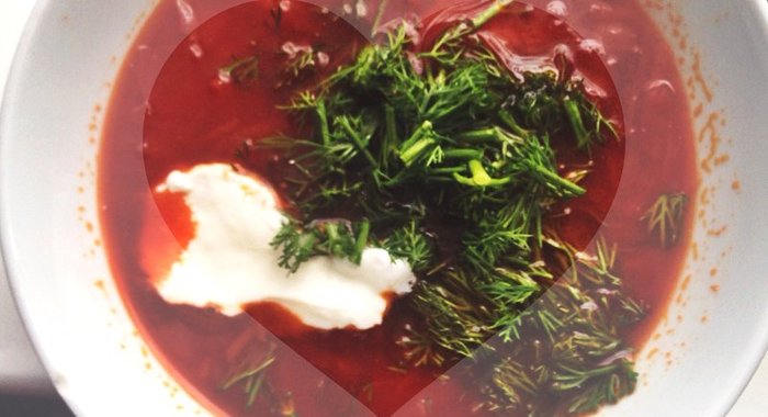 Гороховый суп на копченых свиных ребрах