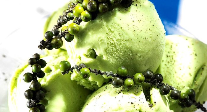 Фисташковое мороженое