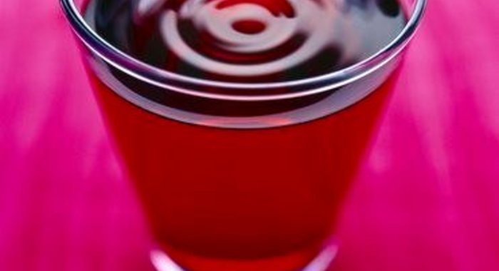 Клюквенный лимонадный пунш