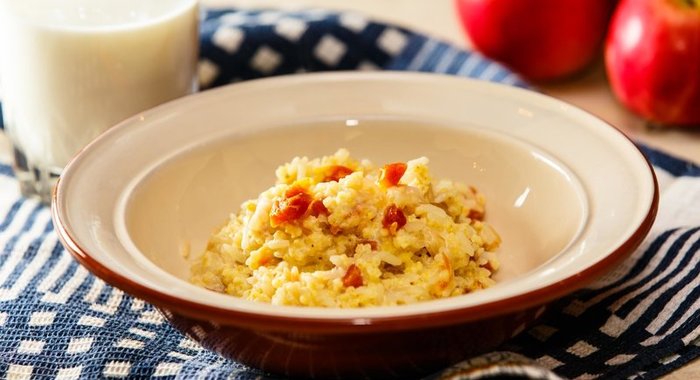 Каша «Дружба» с курагой