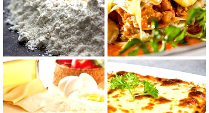 Лазанья с домашним тестом