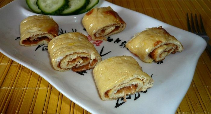 Пикантный омлет