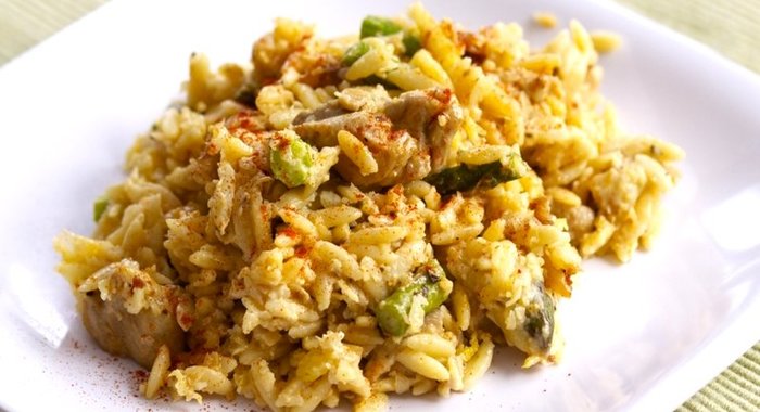 Ризотто с кроликом