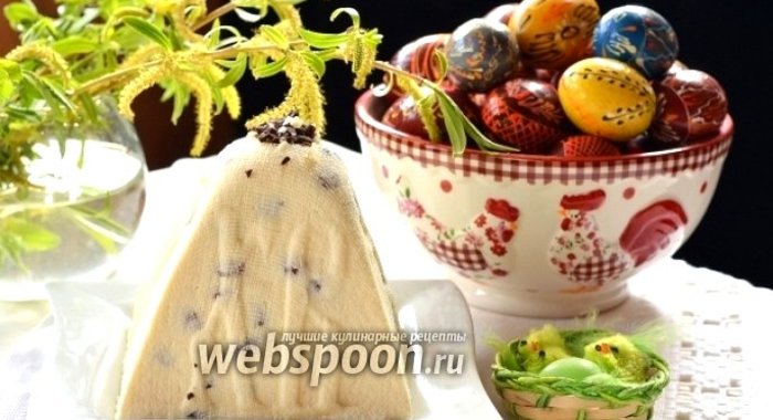 Молочная заварная пасха