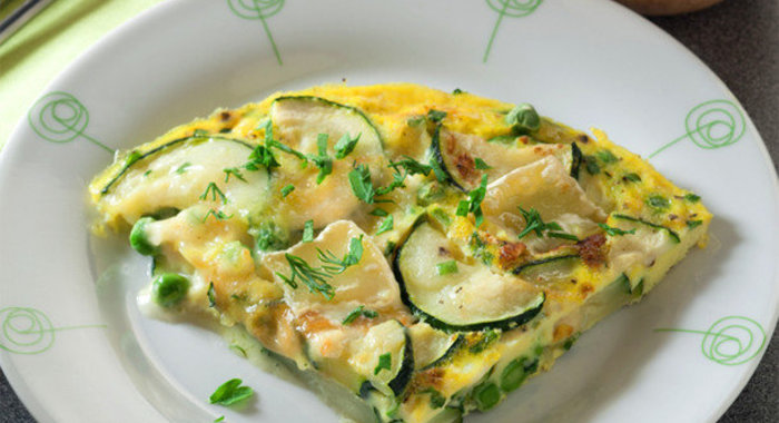 Омлет с овощами