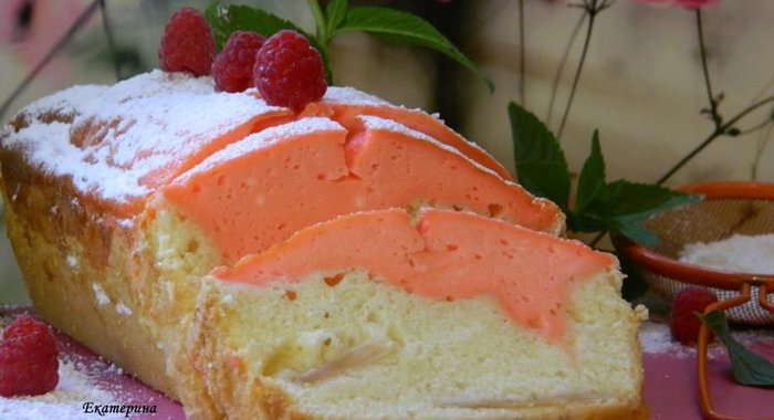 Шарлотка творожная