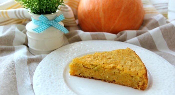 Тыквенно-яблочный пирог