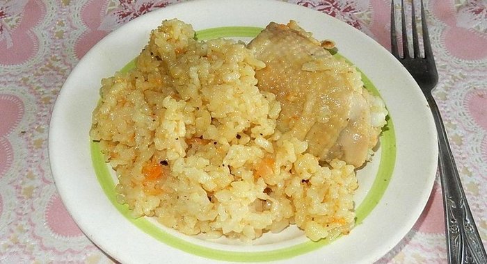 Рисовая каша по-деревенски