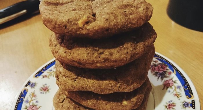 Ржаные лепешки постные