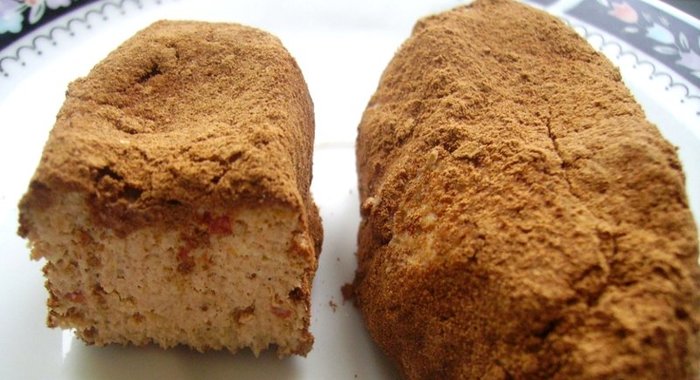 Пирожное картошка из творога