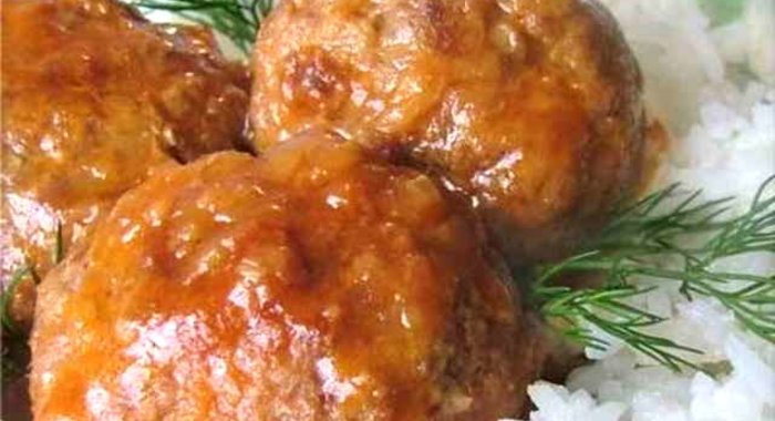 Тефтели с рисом