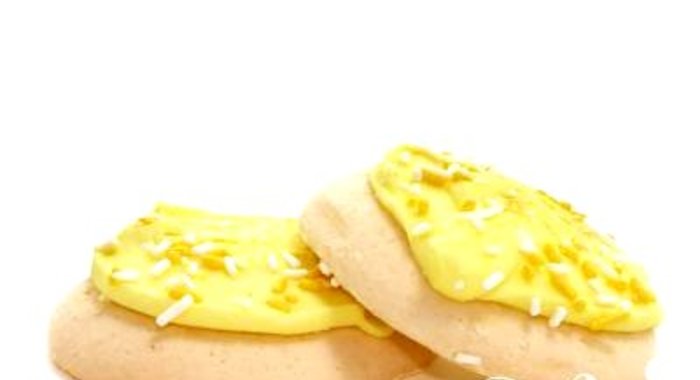 Лимонно-ванильное печенье