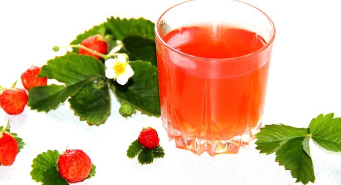 Компот из клубники