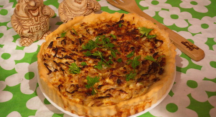 Капустный пирог для ленивых