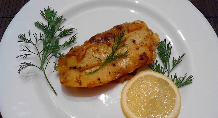 Свиные стейки в кляре