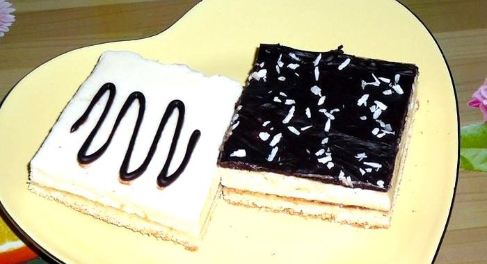 Пирожное c апельсиновым суфле