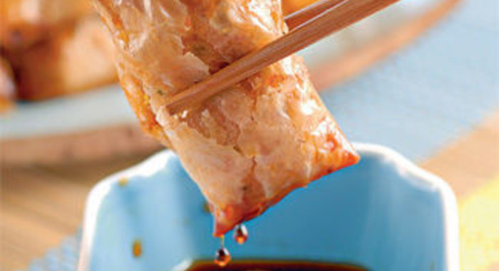 Пирожки из фило в индонезийском стиле