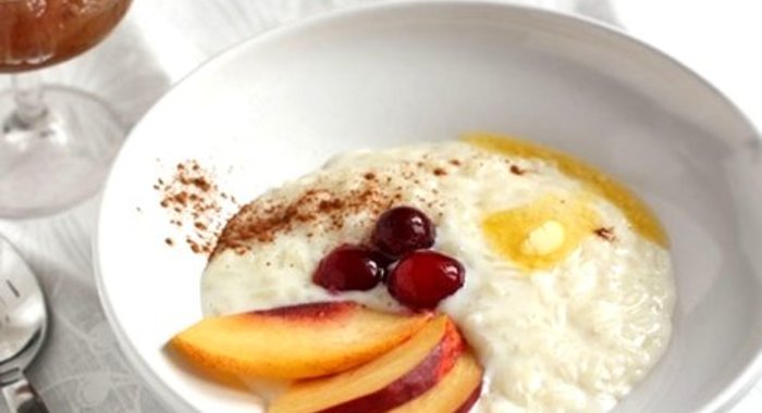 Рисовая каша на молоке