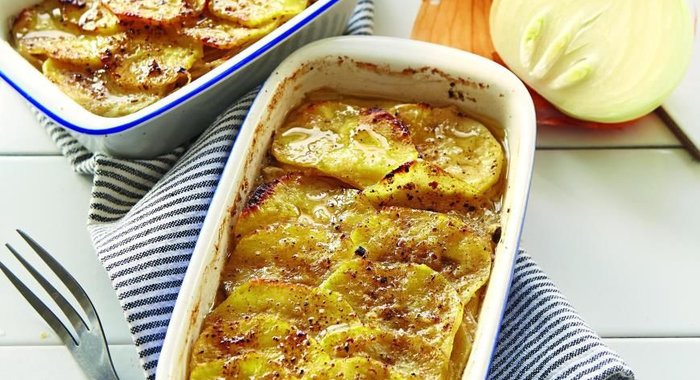 Запеканка из картофеля с грибным ароматом