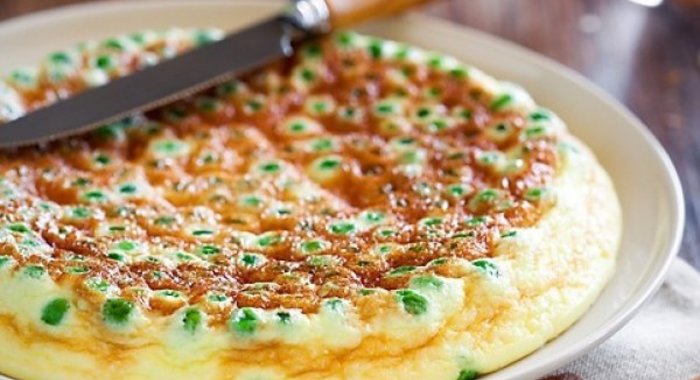 Омлет с творогом в мультиварке