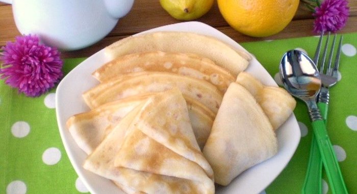 Блины в бутылке